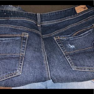 👖New without tags. Sz 14 long damaged jeans